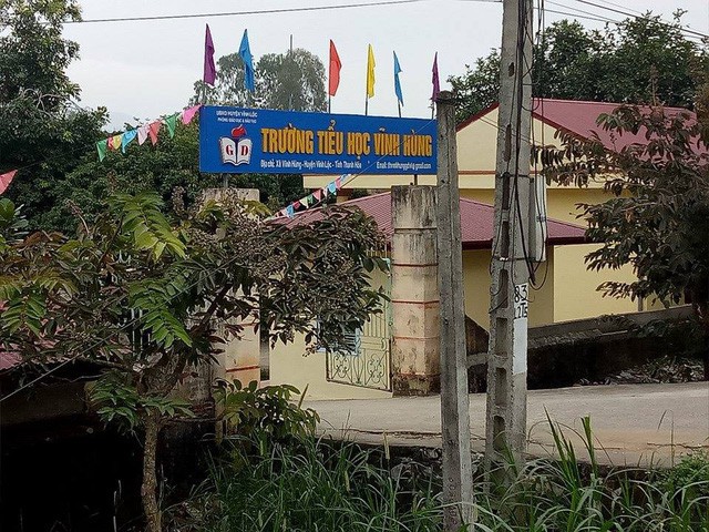 Sự việc cô giáo xách tai học sinh đến rách đã trôi qua 1 tuần nhưng Ban giám hiệu trường tiểu học Vĩnh Hùng vẫn không có bất cứ động thái nào