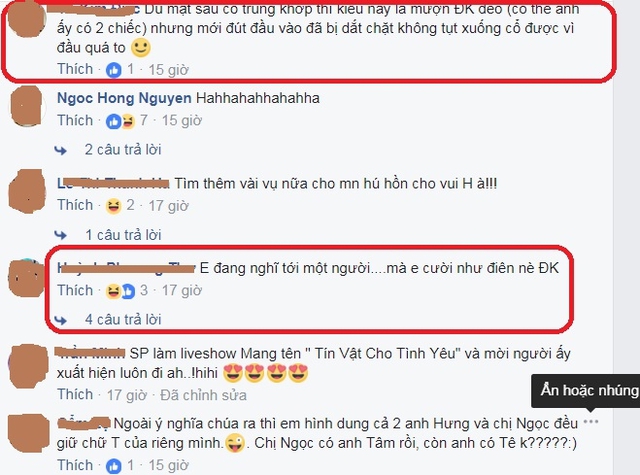 
Cư dân mạng cười nghiêng ngả vì sự hài hước của Mr.Đàm và ca sĩ Hồng Ngọc.
