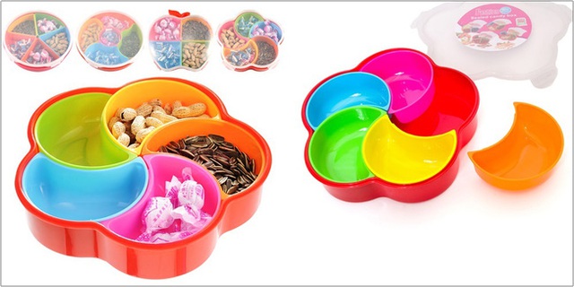 Tiện lợi đựng đa dạng mứt, kẹo, b&aacute;nh ng&agrave;y Tết.