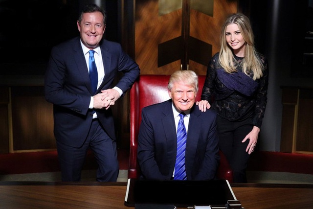 
Không chỉ đồng hành cùng cha trong việc kinh doanh, Ivanka còn từng xuất hiện ở chương trình in đậm dấu ấn của Trump mang tên The Apprentice (Người tập sự). Ảnh: NBC.
