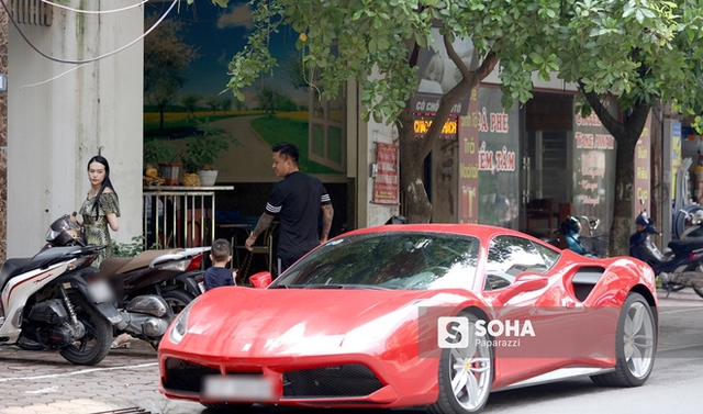 [Video hot] Tuấn Hưng phóng siêu xe Ferrari 15 tỷ gây chú ý trên phố - Ảnh 8.