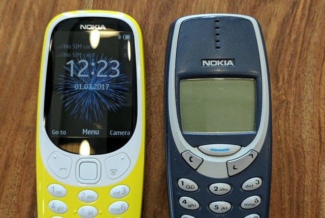 
Nokia 3310 đã không còn do Nokia sản xuất. Ảnh: The Verge. 
