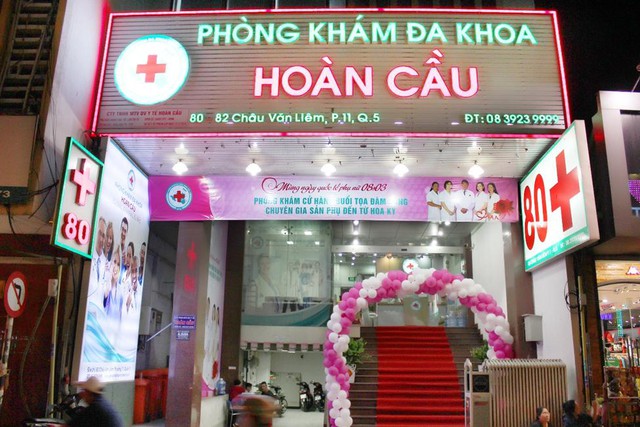 Phòng khám đa khoa Hoàn Cầu nơi diễn ra buổi tọa đàm với chuyên gia phụ khoa Hoa Kỳ - Tiến sĩ, bác sĩ Bich Le