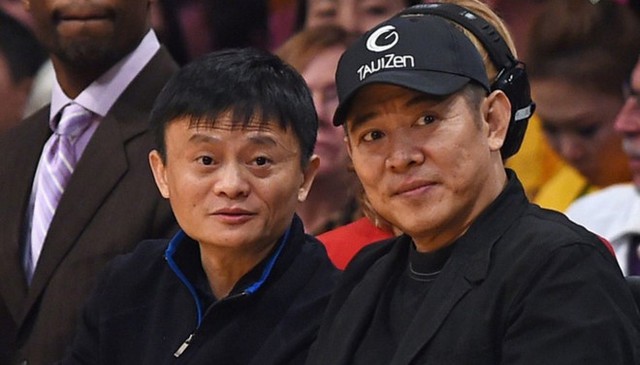 
 Lý Liên Kiệt vài năm nay bắt tay hợp tác với Jack Ma.
