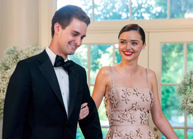 
Miranda Kerr và Evan Spiegel kết hôn vào cuối tháng 5 vừa qua.
