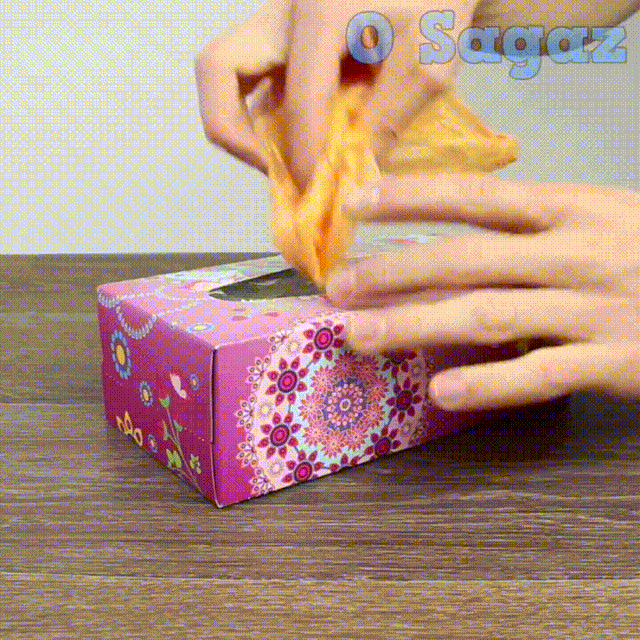 C&aacute;ch thu dọn bao ni l&ocirc;ng kh&ocirc;ng c&ograve;n bừa b&atilde;i nữa nh&eacute;. (Ảnh: osagaz)