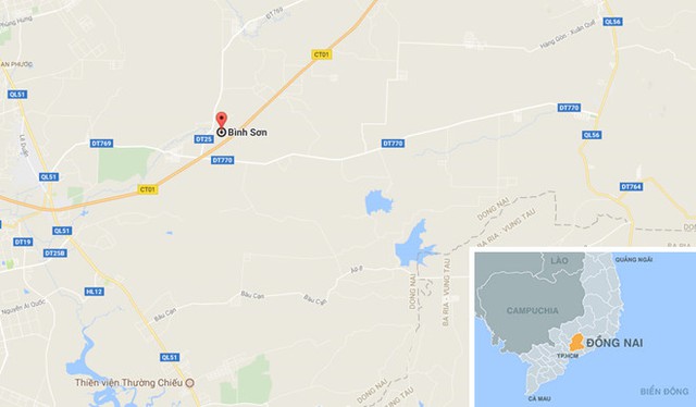 
Địa điểm xảy ra vụ &aacute;n. Ảnh: Google Maps.
