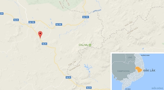 Khu vực xảy ra vụ tai nạn. Ảnh: Google Maps.