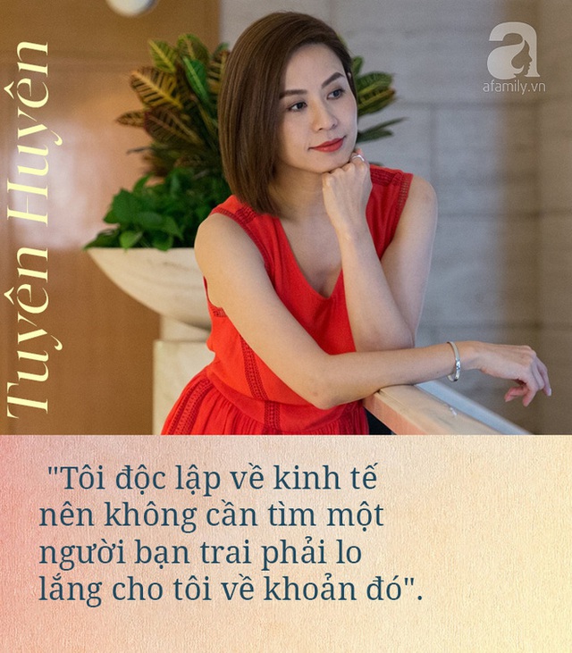Tuyên Huyên là người con gái độc lập, cá tính, mạnh mẽ, thà rằng cô đơn còn hơn cố gắng lấy chồng để rồi không hạnh phúc.
