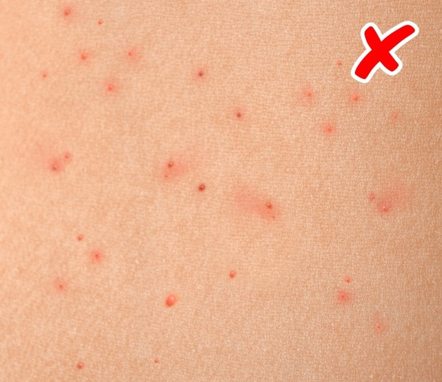 
Các nốt mẩn trên da có thể là dấu hiệu của bệnh truyền nhiễm.
