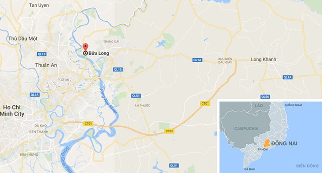 Địa điểm công an kiểm tra quán karaoke. Ảnh: Google Maps.