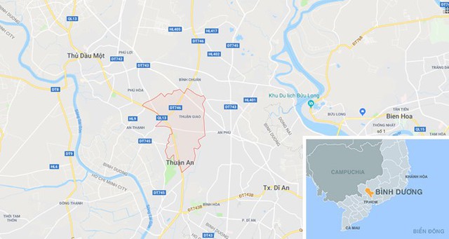 
Địa điểm xảy ra vụ việc. Ảnh: Google Maps.
