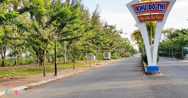 Trong khu đô thị này nhóm tình nghi lừa đảo có nhà ở dãy liên kế 26, đường số 8 và họ đang thành lập nhiều doanh nghiệp mới. Ảnh: Việt Tường.