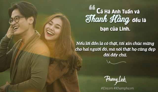 Giờ đây, fan lại hy vọng Hà Anh Tuấn và Thanh Hằng sẽ thành một đôi, ngay cả người cũ Phương Linh cũng thừa nhận sự kết hợp rất đẹp đôi.