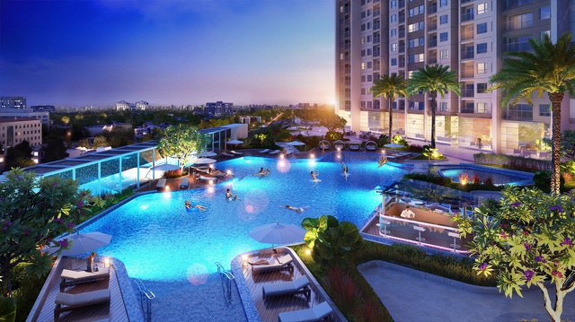 Cư d&acirc;n của t&ograve;a th&aacute;p C7 được d&agrave;nh tặng đặc quyền sử dụng 12 tiện &iacute;ch ri&ecirc;ng biệt