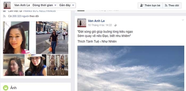 
Tiếp tục với ẩn ý sâu xa, dù không nói đích danh tên, nhưng rất nhiều facebooker đã hiểu vợ đại gia đang nhắm tới ai và nói đến điều gì. Nhiều facebooker đã thông cảm, động viên, an ủi vợ đại gia những ngày này nên chịu khó vào mạng, đọc online để xả xì trét.
