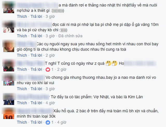 Những bình luận đáng yêu của nhiều người khi xem xong câu chuyện trên. (Ảnh: Facebook)