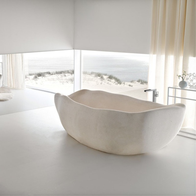 Chiếc bồn tắm phiên bản giới hạn được làm từ chất liệu đá Supai.