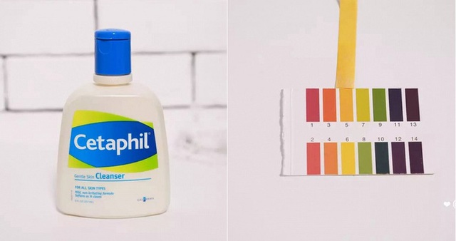 Cetaphil Gentle Skin Cleanser (160.000 VNĐ/ 118ml) có độ pH chuẩn 5 làm sạch da mà không khiến da bị khô, căng bóng. Đây là sản phẩm phổ biến, được rất nhiều các bác sĩ da liễu khuyên dùng cho những làn da nhạy cảm, da dầu, da mụn.