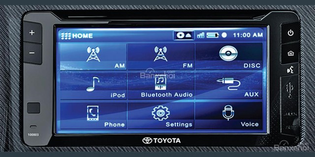Hệ thống thông tin giải trí trên Toyota Etios Cross X-Edition