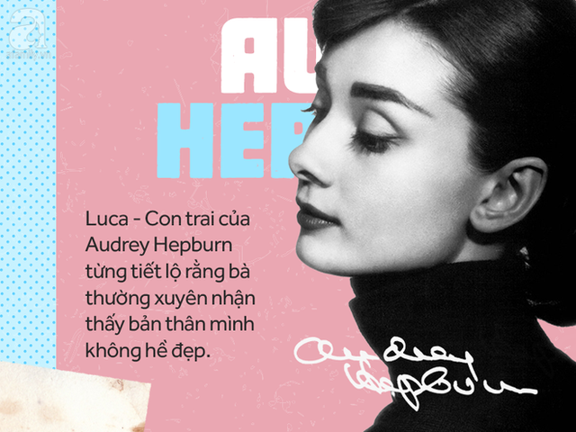 Cận cảnh nhan sắc của huyền thoại Audrey Hepburn với góc nghiêng hoàn hảo.