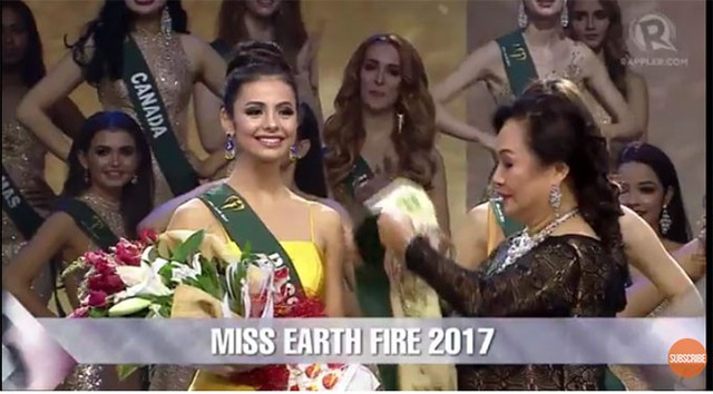 Người đẹp Nga đoạt giải Hoa hậu Lửa.