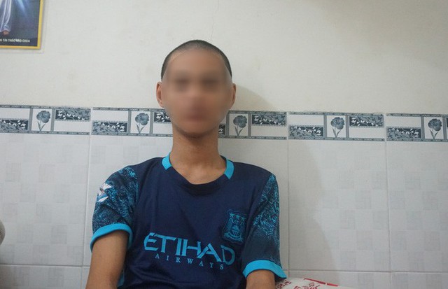 
Em Nhật chia sẻ sự việc với PV.
