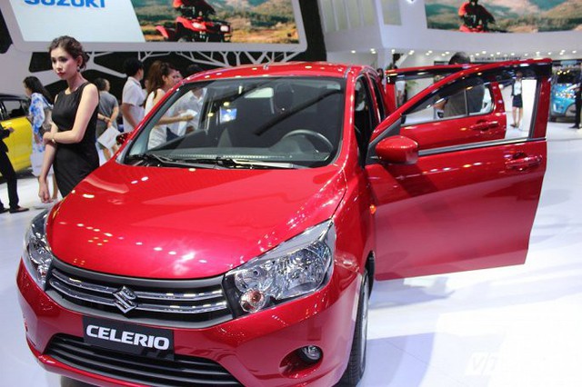 
Suzuki Celerio tại Việt Nam.
