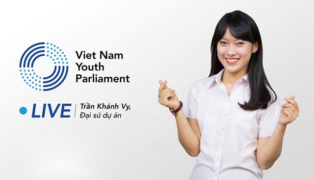 
Với vai trò đại sứ dự án Diễn đàn mô phỏng Nghị viện trẻ, Khánh Vy đã cho thấy khả năng, sự hoạt bát của mình.
