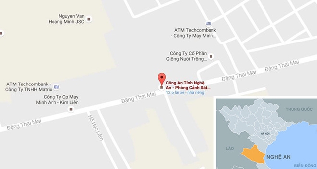 
Trại giam Nghi Kim. Ảnh: Google Maps.
