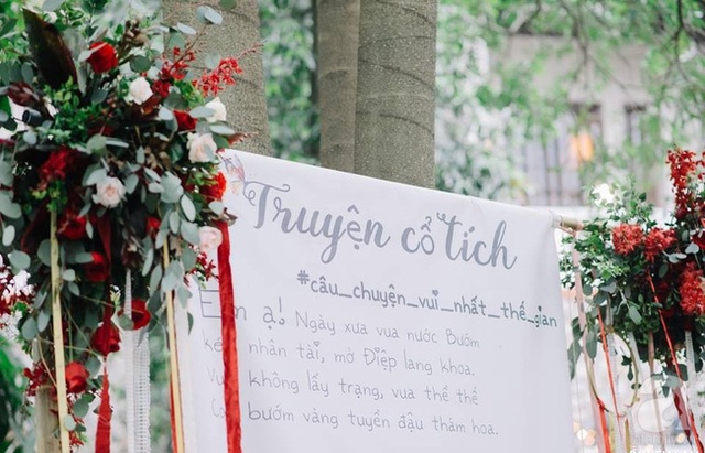 Photobooth chụp hình là bài thơ “Truyện cổ tích” của nhà thơ Nguyễn Bính.