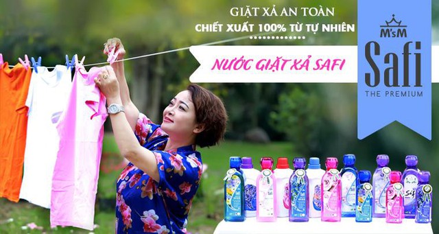 Nước giặt xả Safi được lấy cảm hứng và nguyên liệu là dòng nước tinh khiết nên các sản phẩm đều trong suốt và không cô đặc