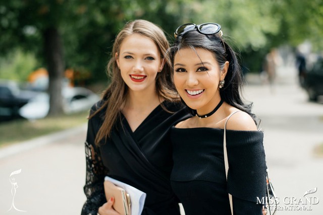 
Người đẹp 22 tuổi kh&aacute; nổi bật trong cuộc thi Miss Grand International 2016.
