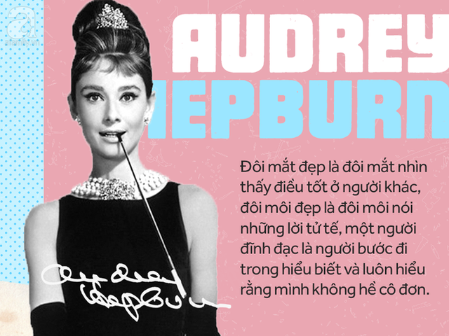 Audrey Hepburn trong hình ảnh phim Breakfast at Tiffanys đã đi vào lịch sử thời trang thế giới, cùng với câu nói nổi tiếng nhất của bà về cái đẹp.