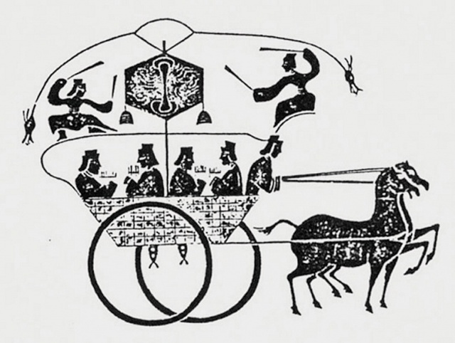 Nhà bác học lỗi lạc Archimedes đã nghĩ ra một thiết bị có thể đo được quãng đường di chuyển của cỗ xe ngựa.