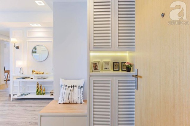 Kiểu nội thất âm tường và nội thất đa năng giúp căn hộ nhỏ tận dụng được không gian.