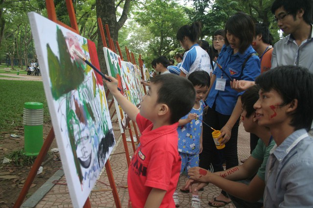  Hãy để những cuộc thi là niềm vui cho trẻ. (Ảnh minh họa không liên quan đến bài viết). Ảnh: Q.Anh 