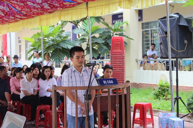 
Bị c&aacute;o Trần Mạnh Thống bị xử phạt 6 năm t&ugrave;
