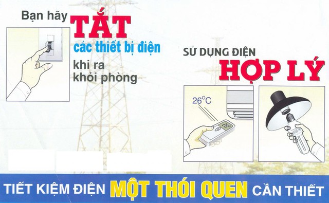 
Tiết kiệm điện vừa ích nước vừa lợi nhà. Ảnh TL
