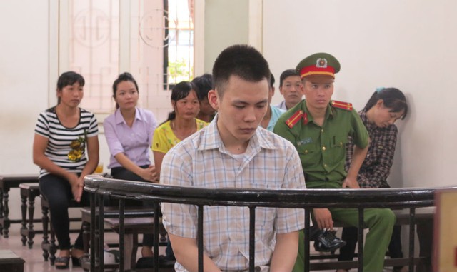 
Bị cáo Thành tại tòa
