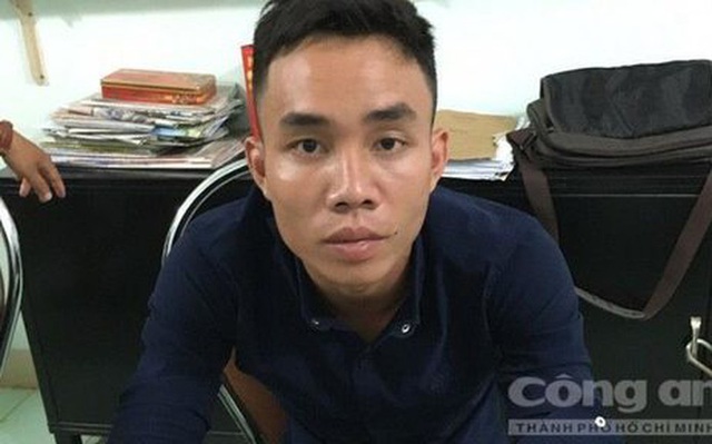 
Đối tượng Nguyễn Văn Phong tại cơ quan c&ocirc;ng an - Ảnh: Kh&aacute;nh Thi
