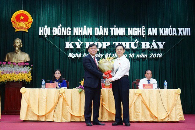 Ông Thái Thanh Quý được HĐND tỉnh Nghệ An bầu giữ chức Chủ tịch UBND tỉnh Nghệ An nhiệm kỳ 2016-2021.