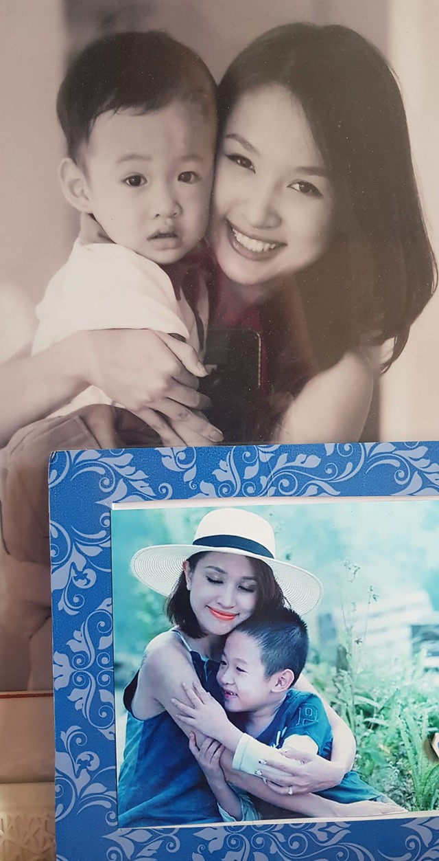 Những bức ảnh kỷ niệm của Thanh Vân với trái ngọt tình yêu của cuộc hôn nhân đầu.