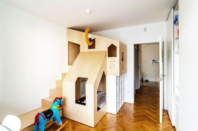 
4. Giường tầng của trẻ trong nhà có nhiều chức năng hơn bạn tưởng đấy.
