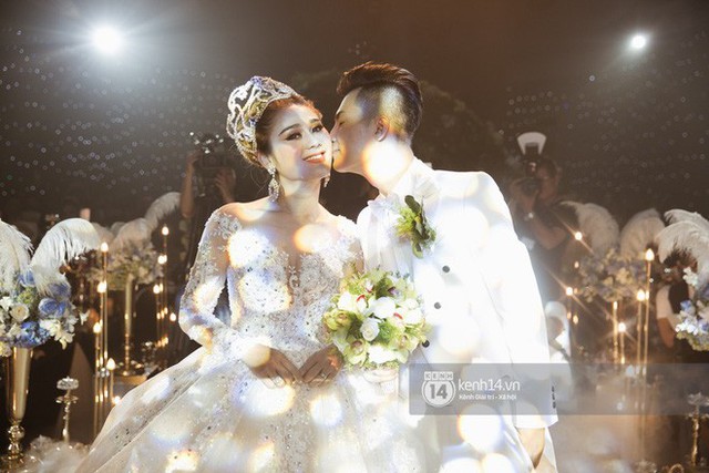 Đám cưới Lâm Khánh Chi hồi đầu năm 2018.