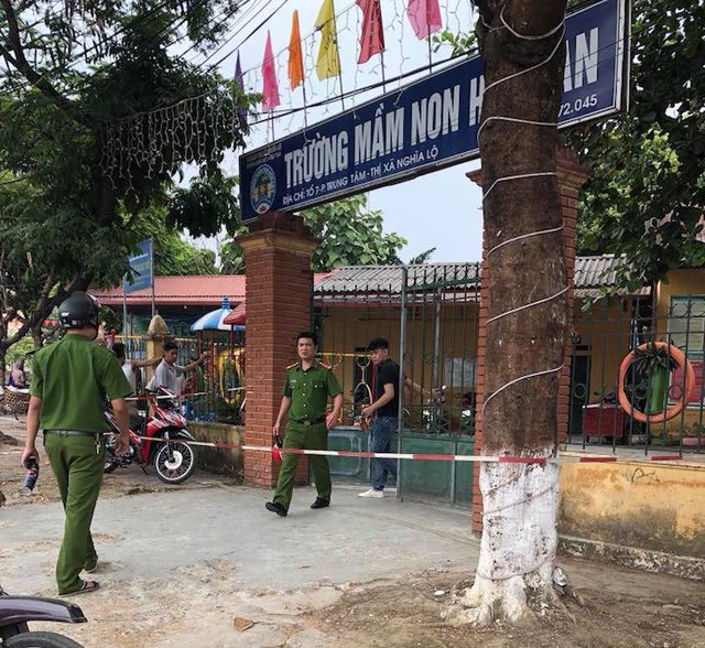 Công an phong tỏa hiện trường, điều tra vụ việc