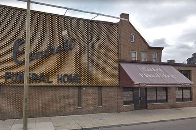 Nh&agrave; tang lễ Cantrell ở Detroit bị đ&oacute;ng cửa c&aacute;ch đ&acirc;y 6 th&aacute;ng