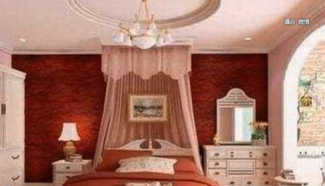 
Một phòng ngủ được thiết kế đậm chất châu Âu cổ điển.
