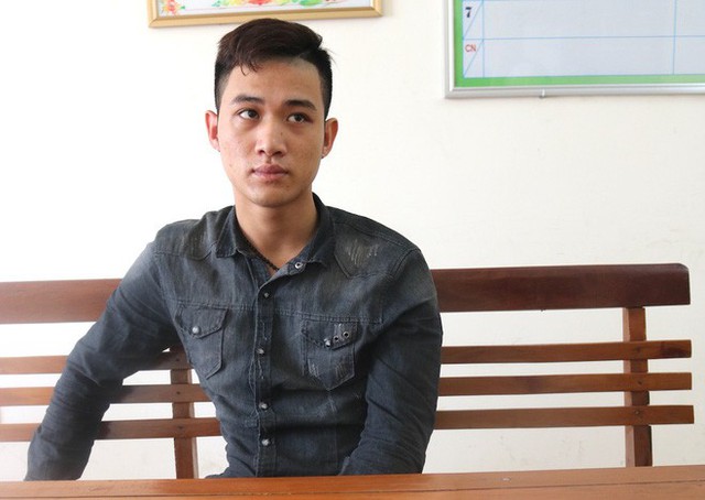 Vũ Đình Thanh tại cơ quan công an.