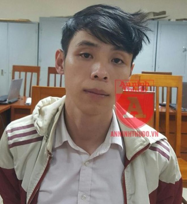 Đối tượng Viên, người đâm trọng thương bạn gái cũ đã ra đầu thú. Ảnh: ANTĐ